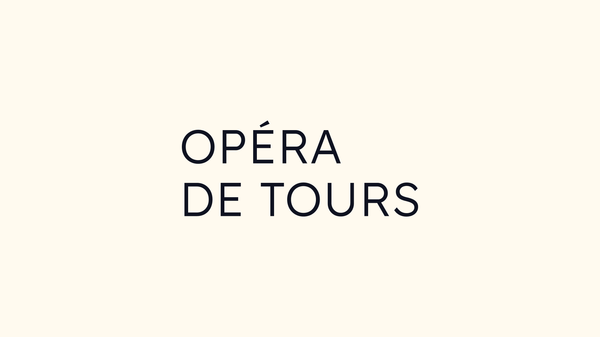 Opéra de Tours website preview